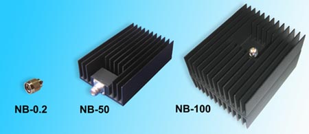 0-500 МГц  Нагрузки NB-0,2, NB-50, NB-100